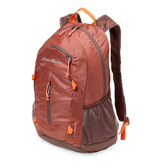 MOCHILA PACKABLE STOWAWAY EDDIE BAUER-MAROON