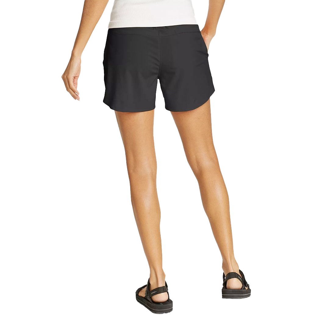 SHORT MUJER DEPARTURE EDDIE BAUER - Negro