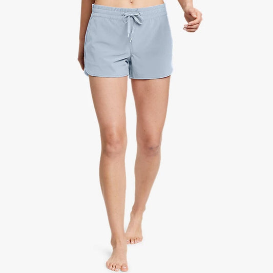 SHORT MUJER DEPARTURE EDDIE BAUER-AZUL BLUE SMOKE