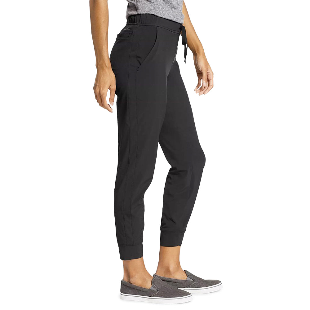 PANTALON MUJER  DEPARTURE JOGGER  EDDIE BAUER - Negro