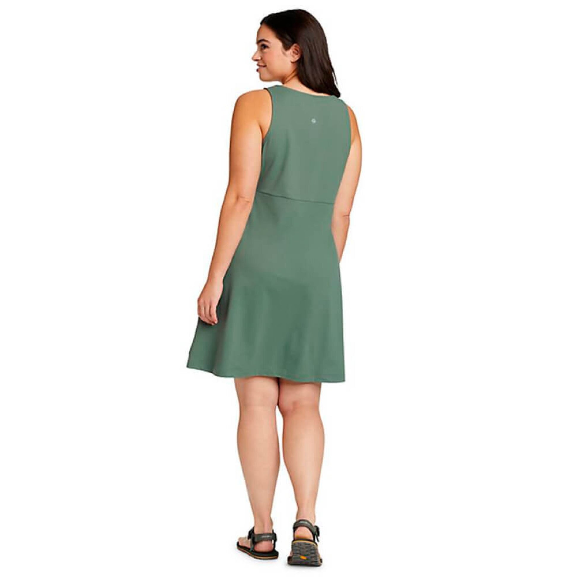 VESTIDO MUJERASTER SM EMPIRE WAIST / EDDIE BAUER#Verde