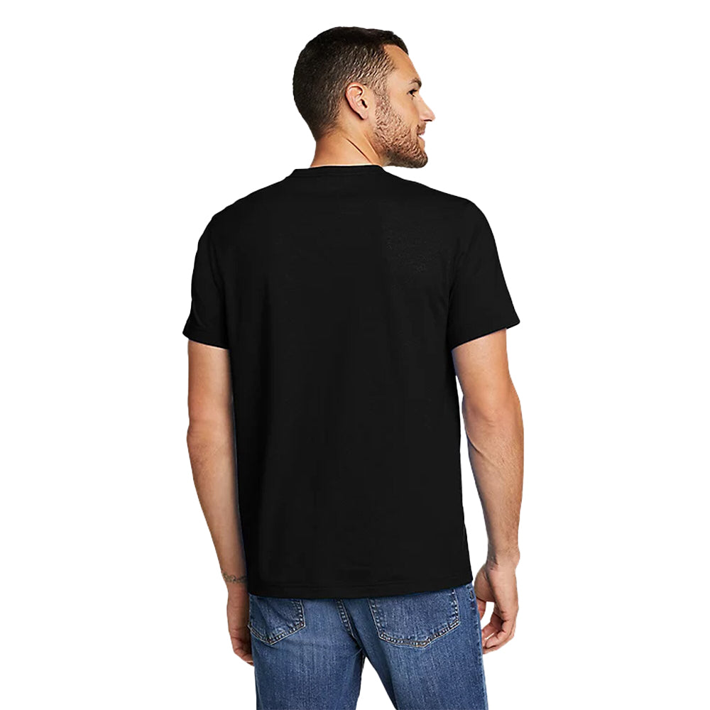 CAMISETA EDDIE BAUER LEGEND WASH CUELLO V - NEGRO