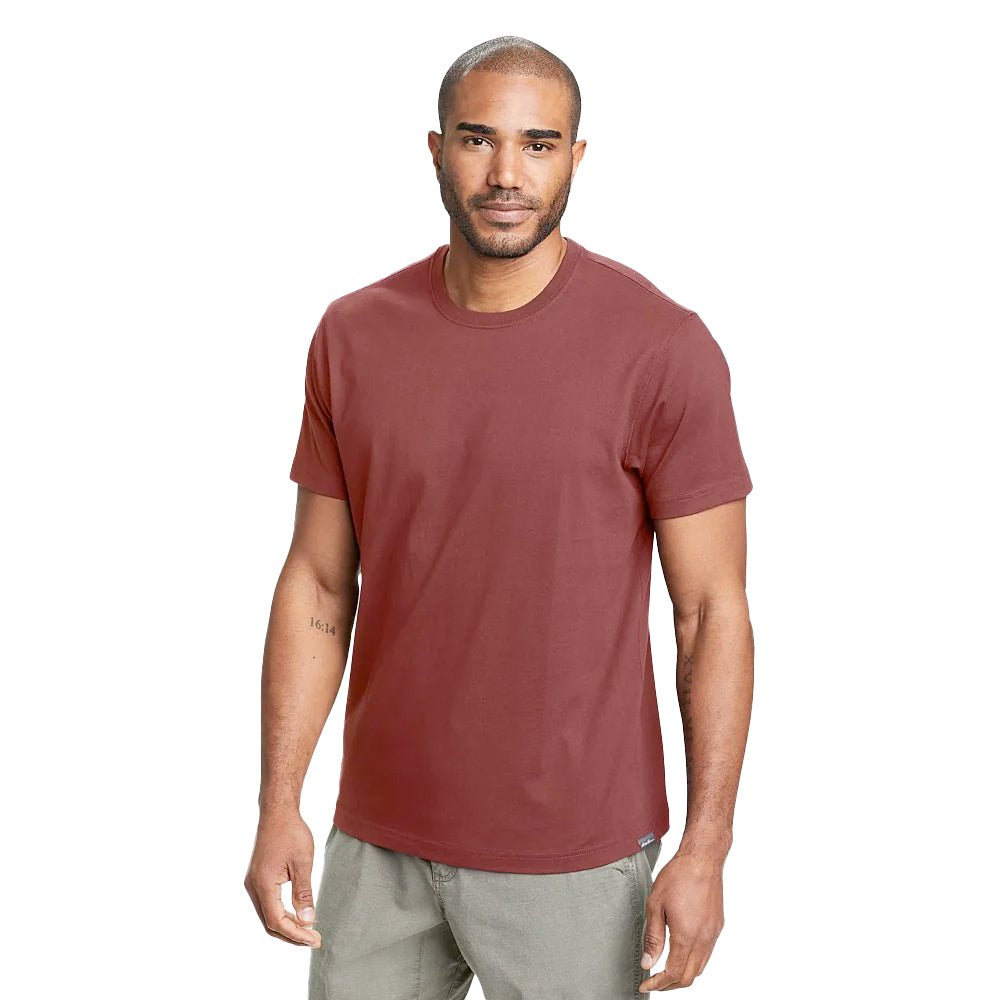 CAMISETA EDDIE BAUER LEGEND WASH CLASSIC - ROJO BORDEAUX