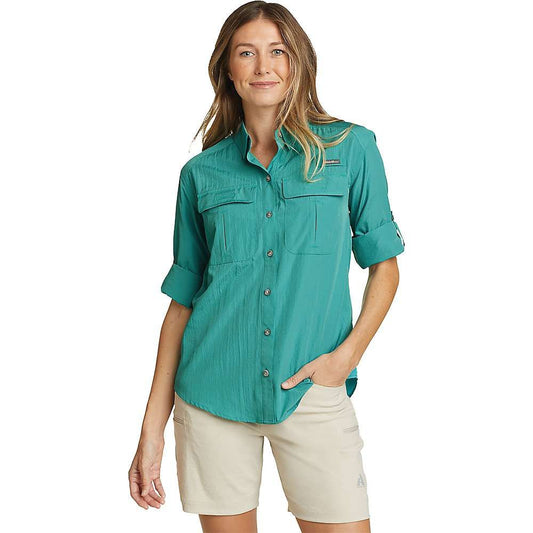 CAMISA MUJERGUIDE UPF FIELD MANGA LARGA / EDDIE BAUER