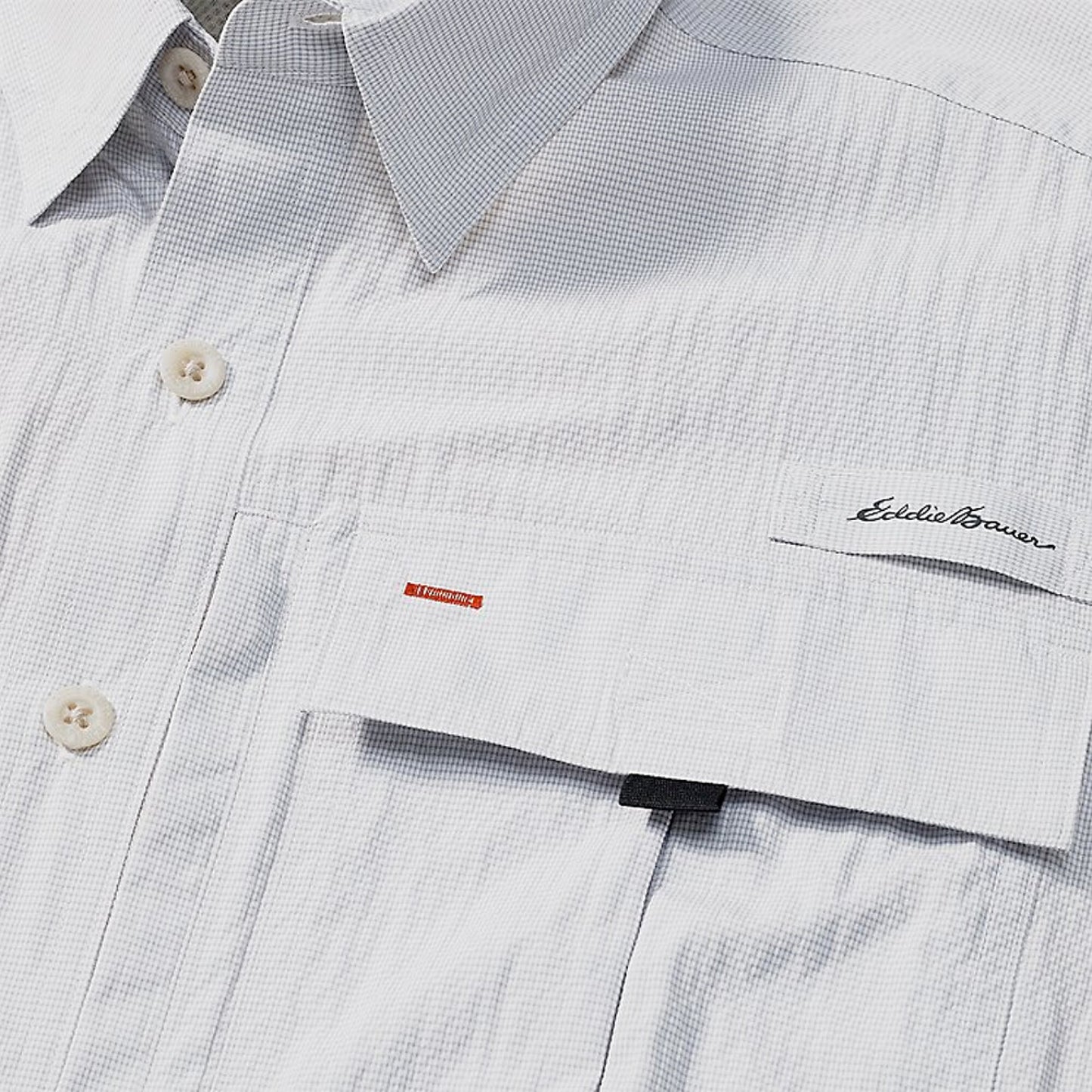 CAMISA HOMBRE UPF GUIDE 2.0MANGA CORTA / EDDIE BAUER#BLANCO