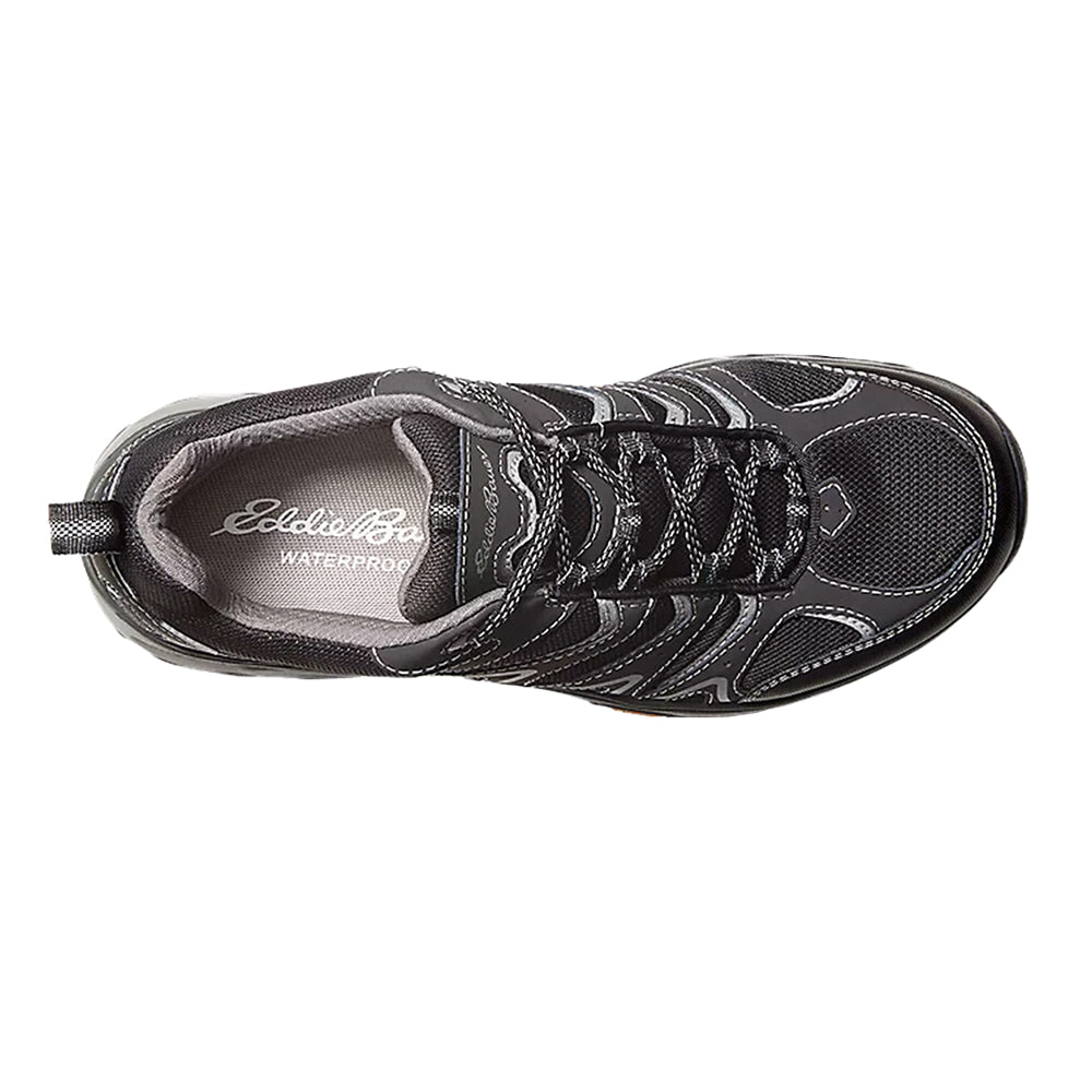 TENIS IMPERMEABLES DE HOMBRE PARA SENDERISMO EDDIE BAUER LUKLA PRO - NEGRO