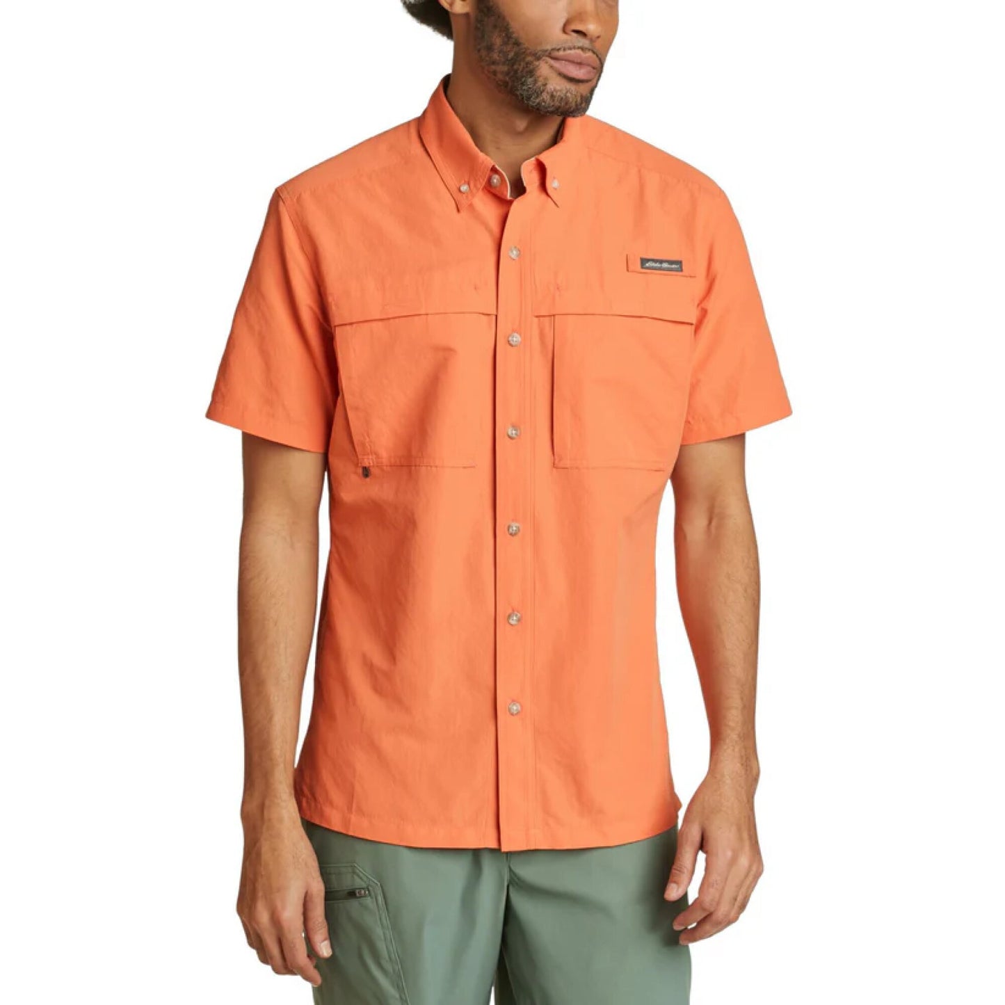 CAMISA HOMBRE RIPSTOP GUIDE MANGA CORTA / EDDIE BAUER