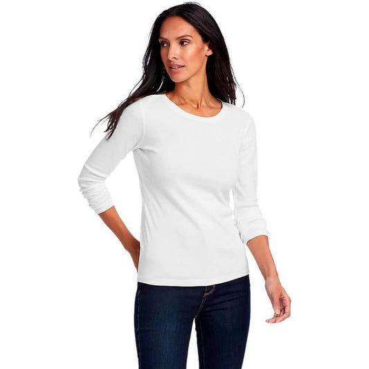 CAMISETA EDDIE BAUER FAVORITE CREW - BLANCO