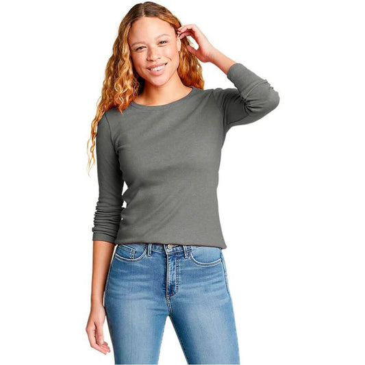 CAMISETA EDDIE BAUER FAVORITE CREW - GRIS