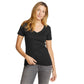 CAMISETA MUJER EDDIE BAUER FAVORITE CUELLO V - NEGRO