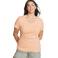 CAMISETA MUJER EDDIE BAUER FAVORITE CUELLO V - Melon