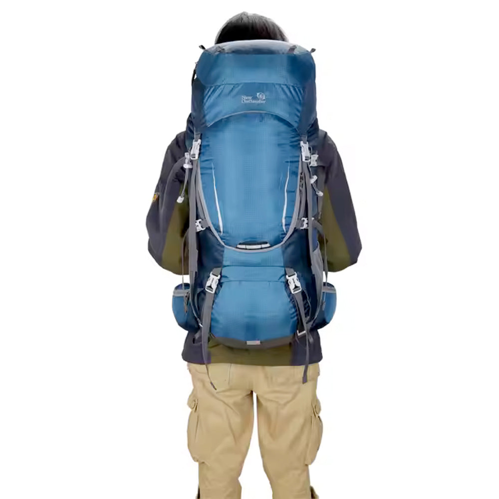 MOCHILA IMPERMEABLE 60L - AZUL