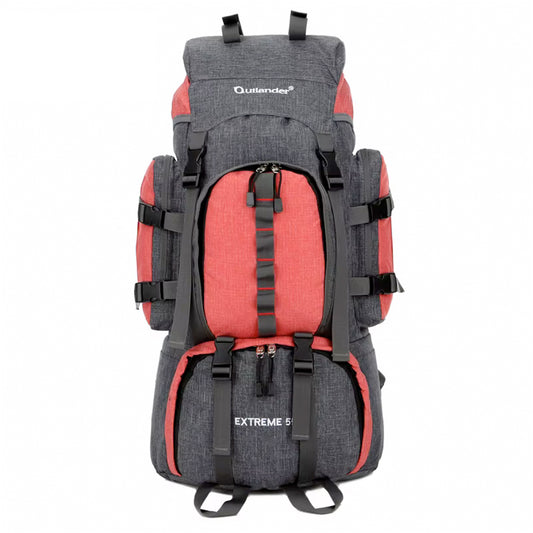 MOCHILA IMPERMEABLE 60L - ROJO