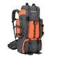 MOCHILA IMPERMEABLE 60L - NARANJA