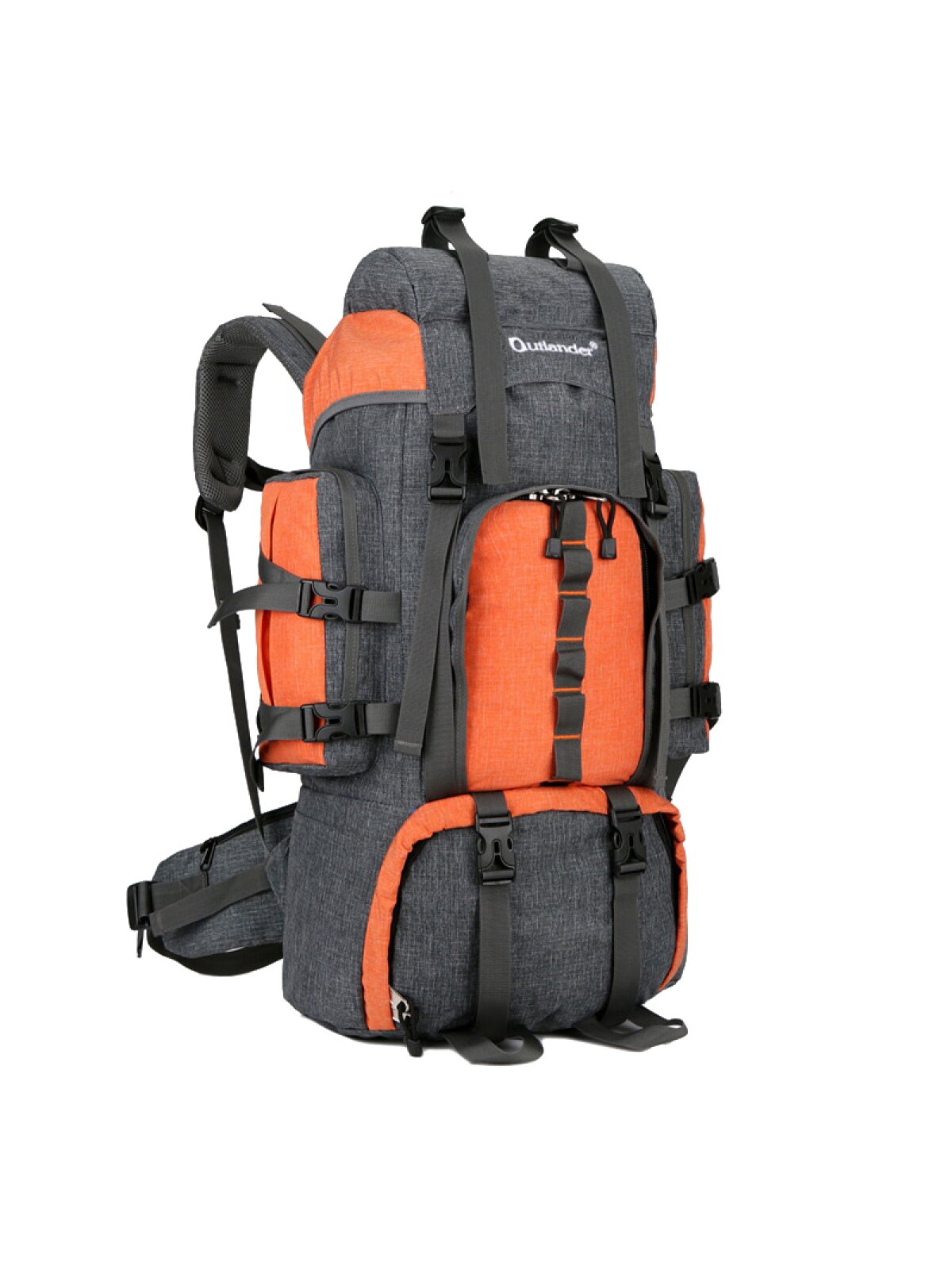 MOCHILA IMPERMEABLE 60L - NARANJA