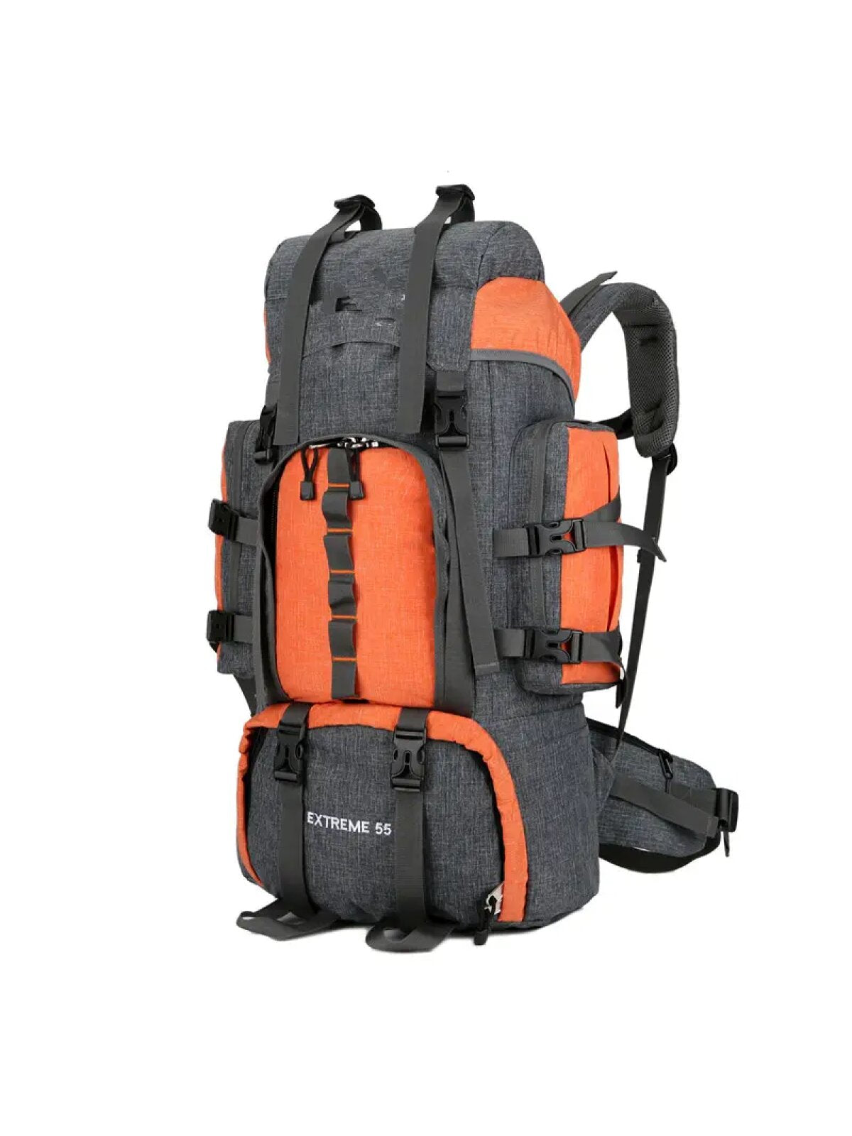 MOCHILA IMPERMEABLE 60L - NARANJA