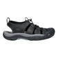 SANDALIA PARA HOMBRE NEWPORT - BLACK / STEEL GREY