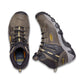 BOTA IMPERMEABLE DE CUERO PARA HOMBRE STEENS - BLACK OLIVE/KEEN YELLOW