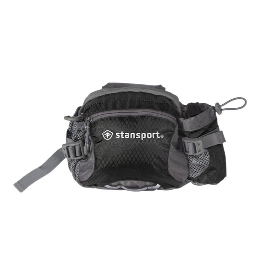 CANGURO STANSPORT DE 5L CON CORREA PARA EL HOMBRO - NEGRO#NEGRO