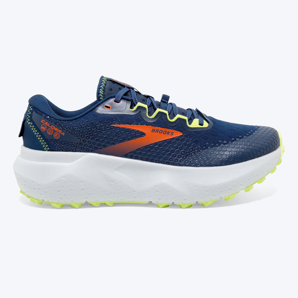 TENIS PARA HOMBRE CALDERA 6 BROOKS-NAVY/FIRECRACKER