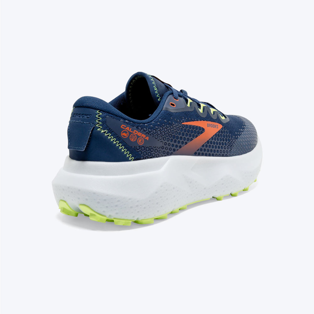 TENIS PARA HOMBRE CALDERA 6 BROOKS-NAVY/FIRECRACKER