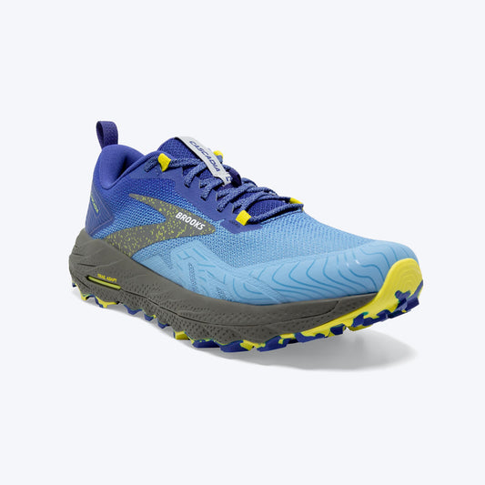 TENIS PARA HOMBRE CASCADIA 17 SHARP BROOKS- BLUE/SULPHUR