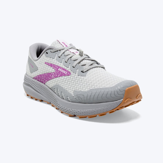 TENIS PARA MUJER DIVIDE 4 BROOKS- OYSTER/VIOLET