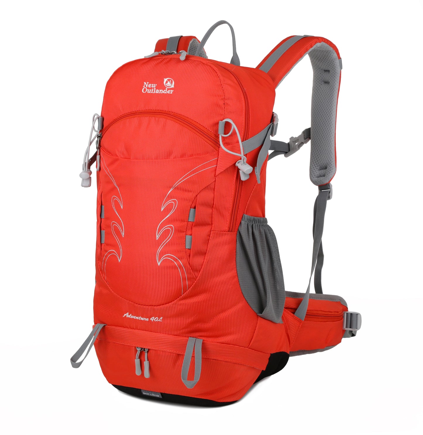 MOCHILA IMPERMEABLE ADVENTURE 40L - NARANJA