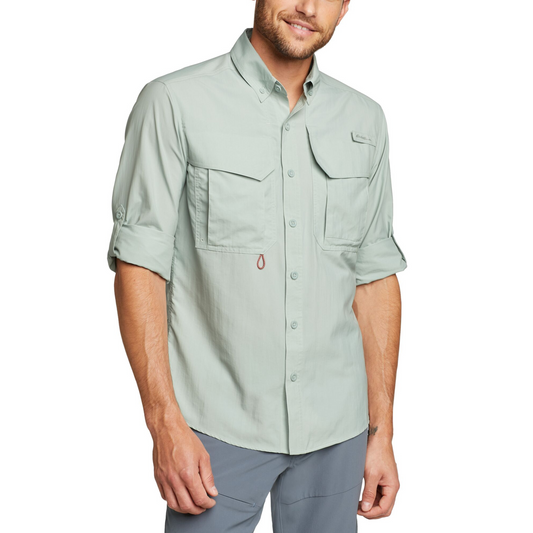 Camisa Hombre King Salmon Eddie Bauer Verde | Outdoor Adventure Colombia