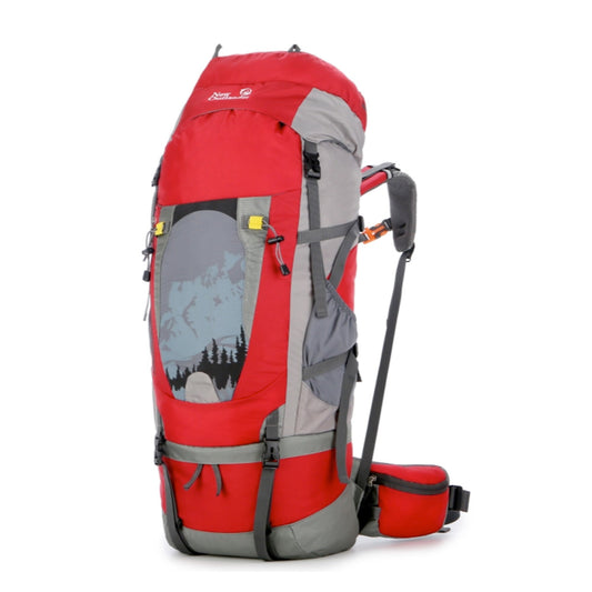 MOCHILA IMPERMEABLE 70L - ROJO#ROJO