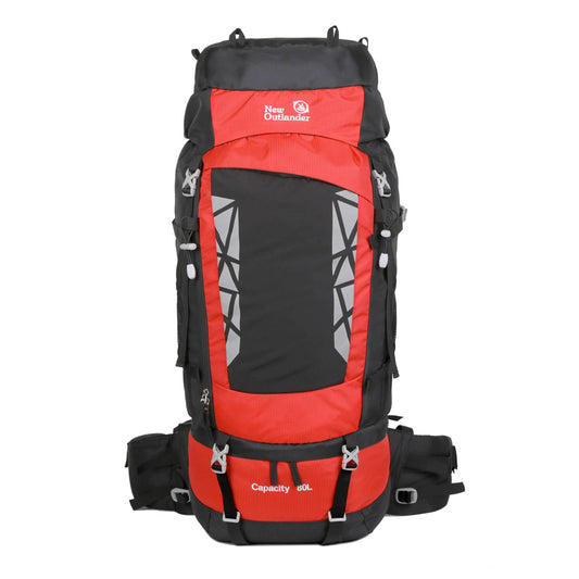 MOCHILA IMPERMEABLE 80L - ROJO