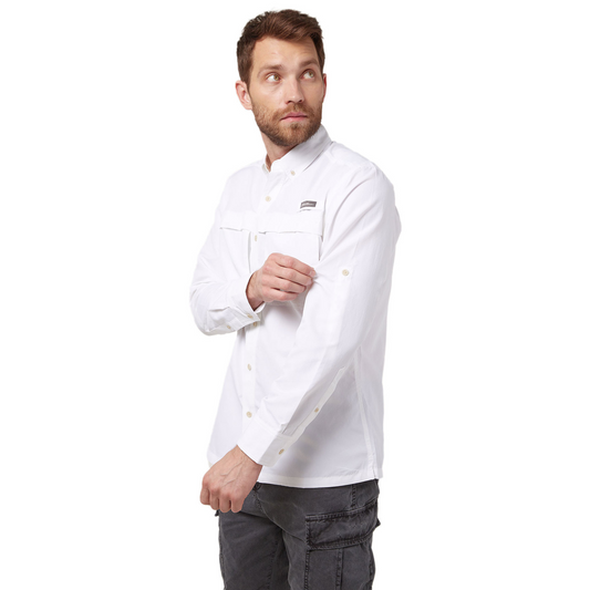 Camisa Blanca Eddie Bauer Ripstop Hombre | Outdoor Advenuture Colombia