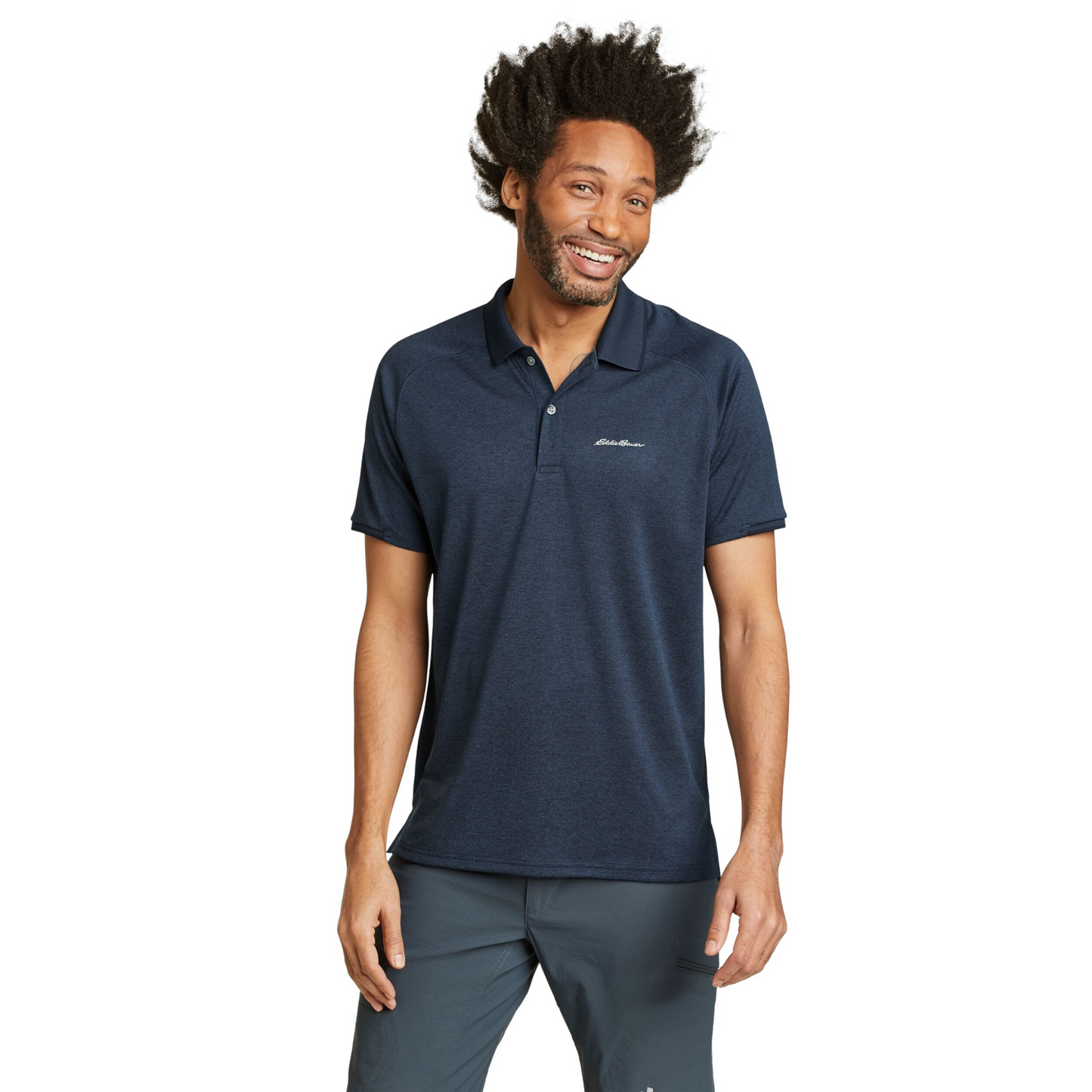 POLO HOMBRE RESOLUTION PRP POLO 2.0 / EDDIE BAUER - Azul