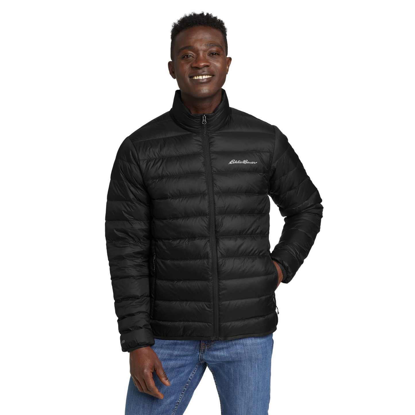 Chaqueta Cirruslite Down Eddie Bauer Hombre Negra | Outdoor Adventure Colombia