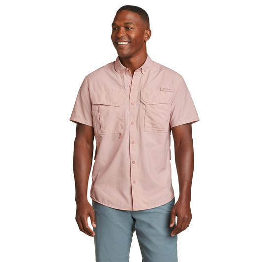 Camisa King Salmon Eddie Bauer Hombre Rosada | Outdoor Adventure Colombia