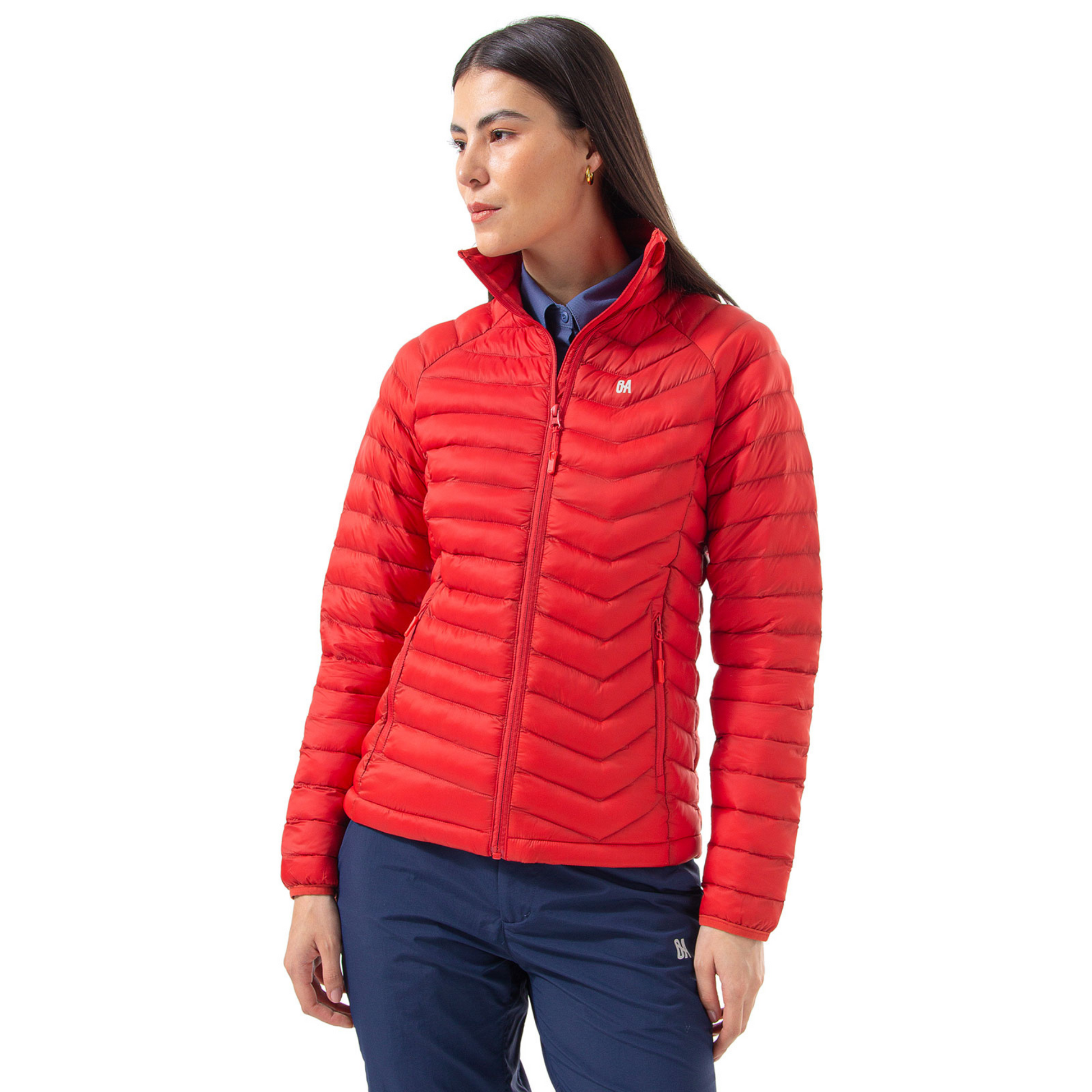 Chaqueta OA Nevado Mujer Roja | Outdoor Adventure Colombia