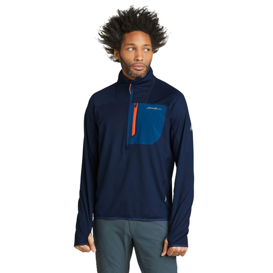 Chaqueta High Route Grid Eddie Bauer Hombre Azul | Outdoor Adventure Colombia