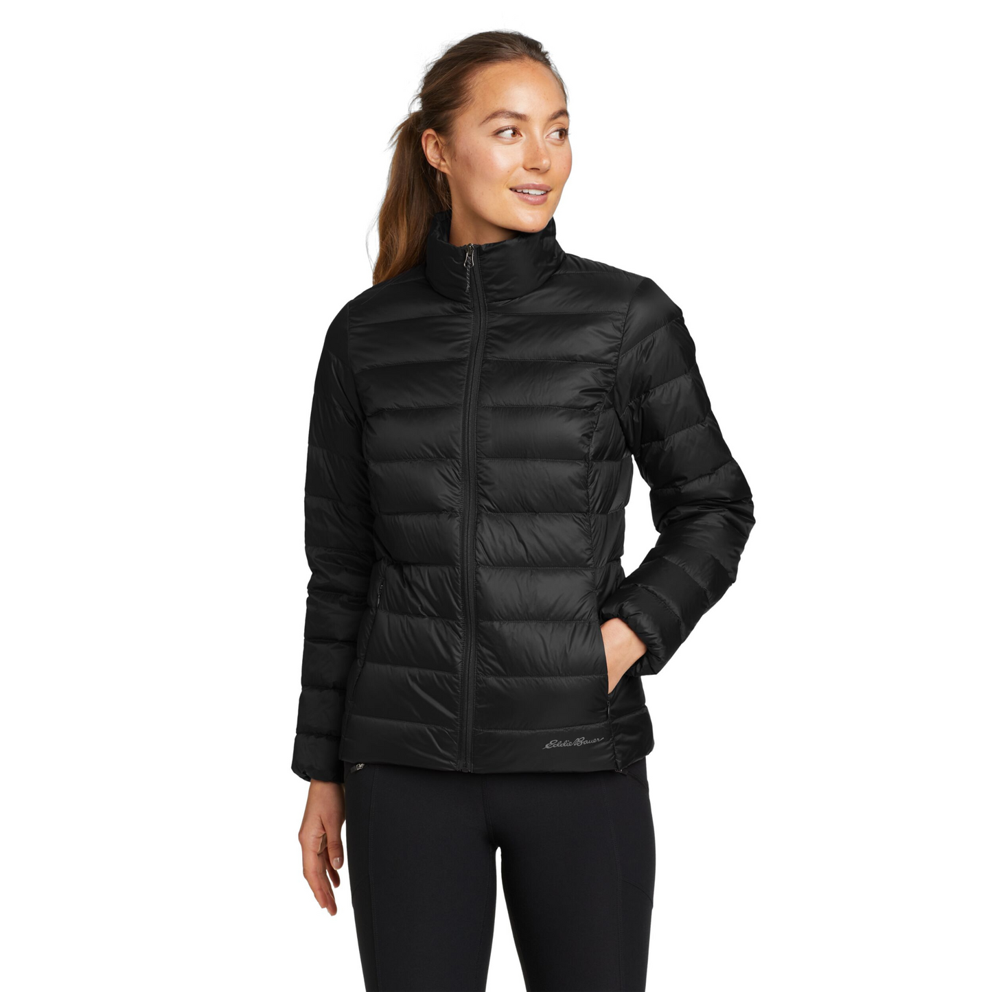 Chaqueta Cirrulite Eddie Bauer Mujer Negra | Outdoor Adventure Colombia