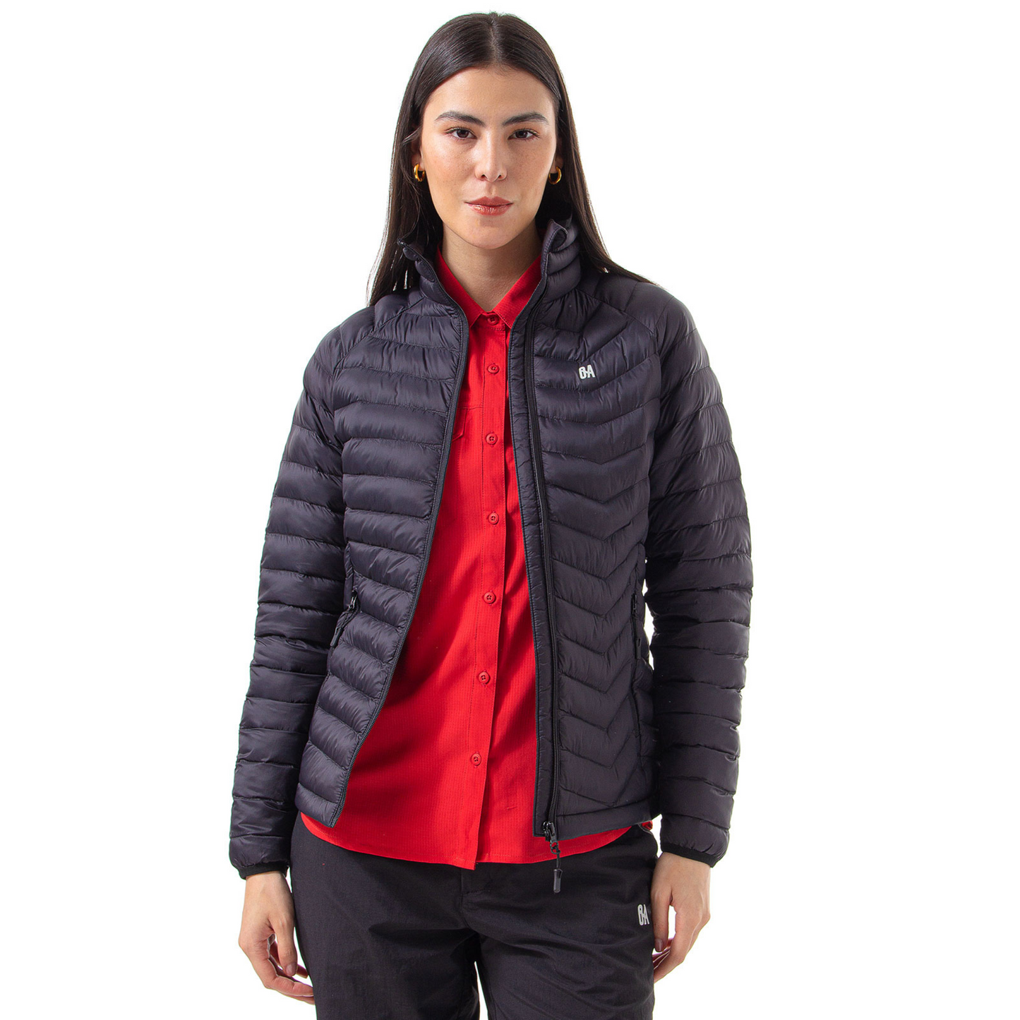 Chaqueta OA Nevado Termitec Mujer Negra | Outdoor Adventure Colombia