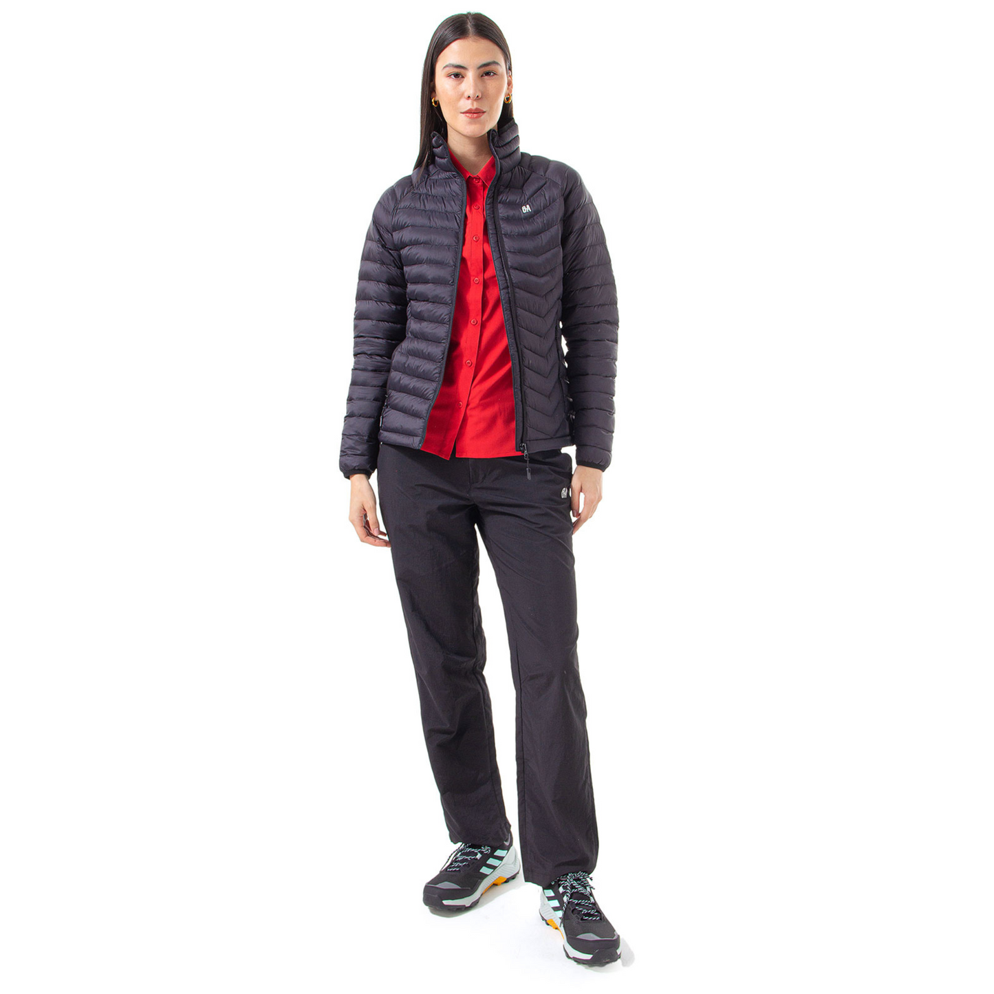 Chaqueta OA Nevado Termitec Mujer Negra | Outdoor Adventure Colombia