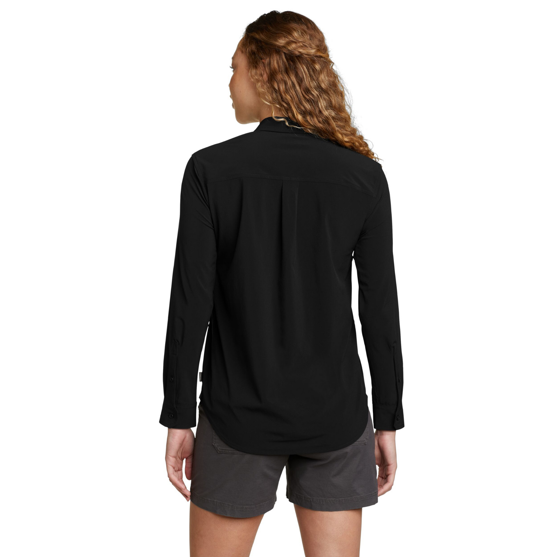 Camisa Departure 3.0 Eddie Bauer Mujer Negra | Outdoor Adventure Colombia