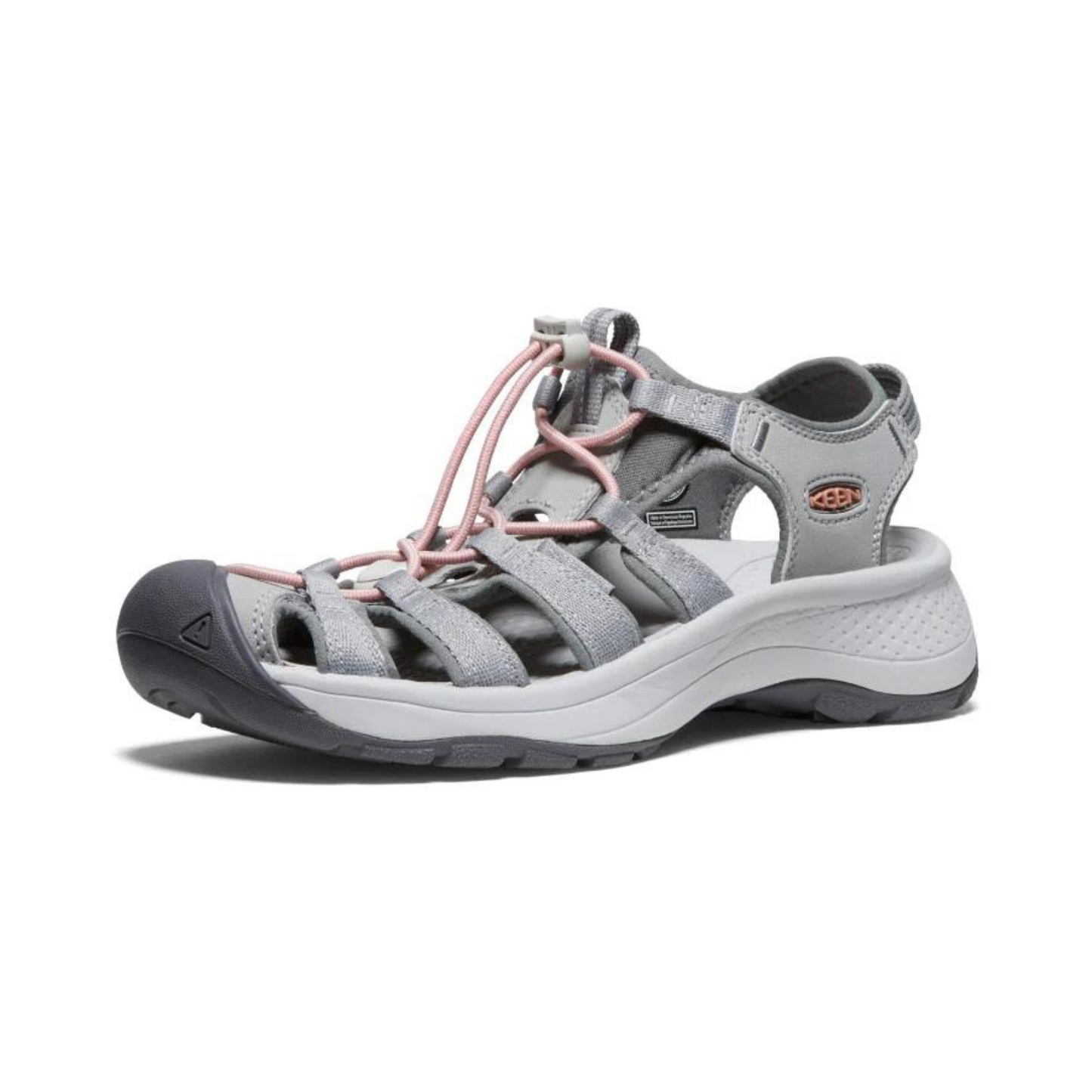 Sandalias Keen Astoria West Mujer Color Gris | Outdoor Adventure Colombia