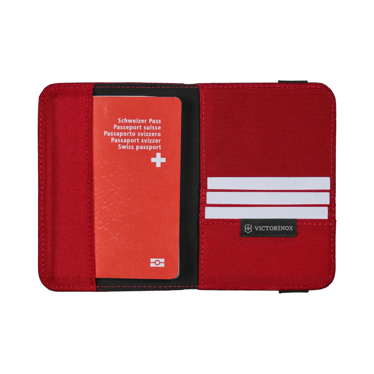 Porta Pasaporte Travel RFID Rojo Victorinox