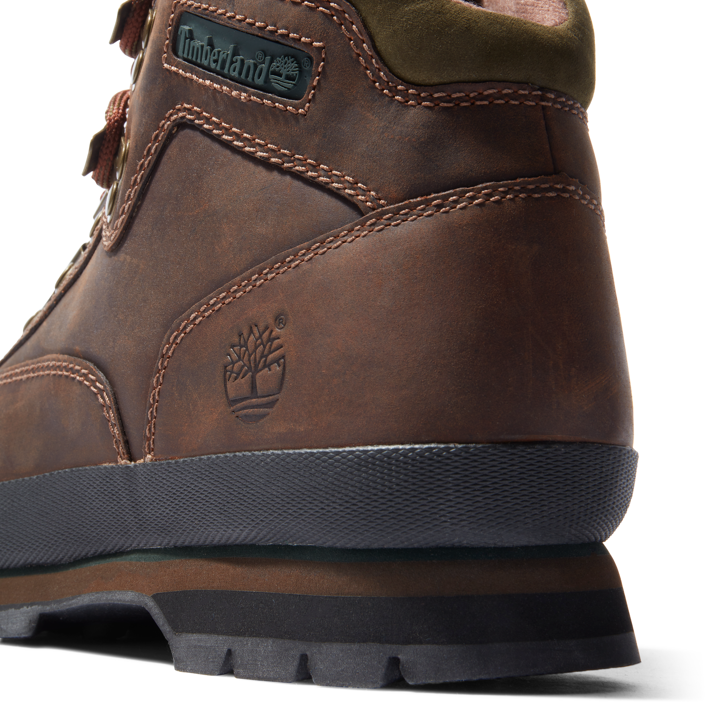 Bota Timberland Hombre Euro Hiker Cuero Café | Outdoor Adventure Colom…