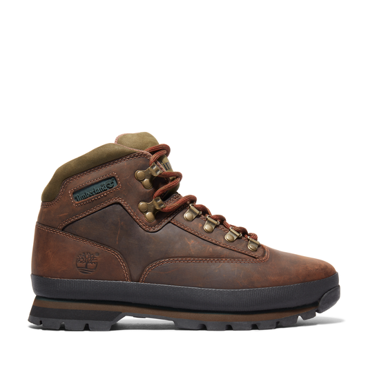 Bota Timberland Hombre Euro Hiker Cuero Café | Outdoor Adventure Colom…