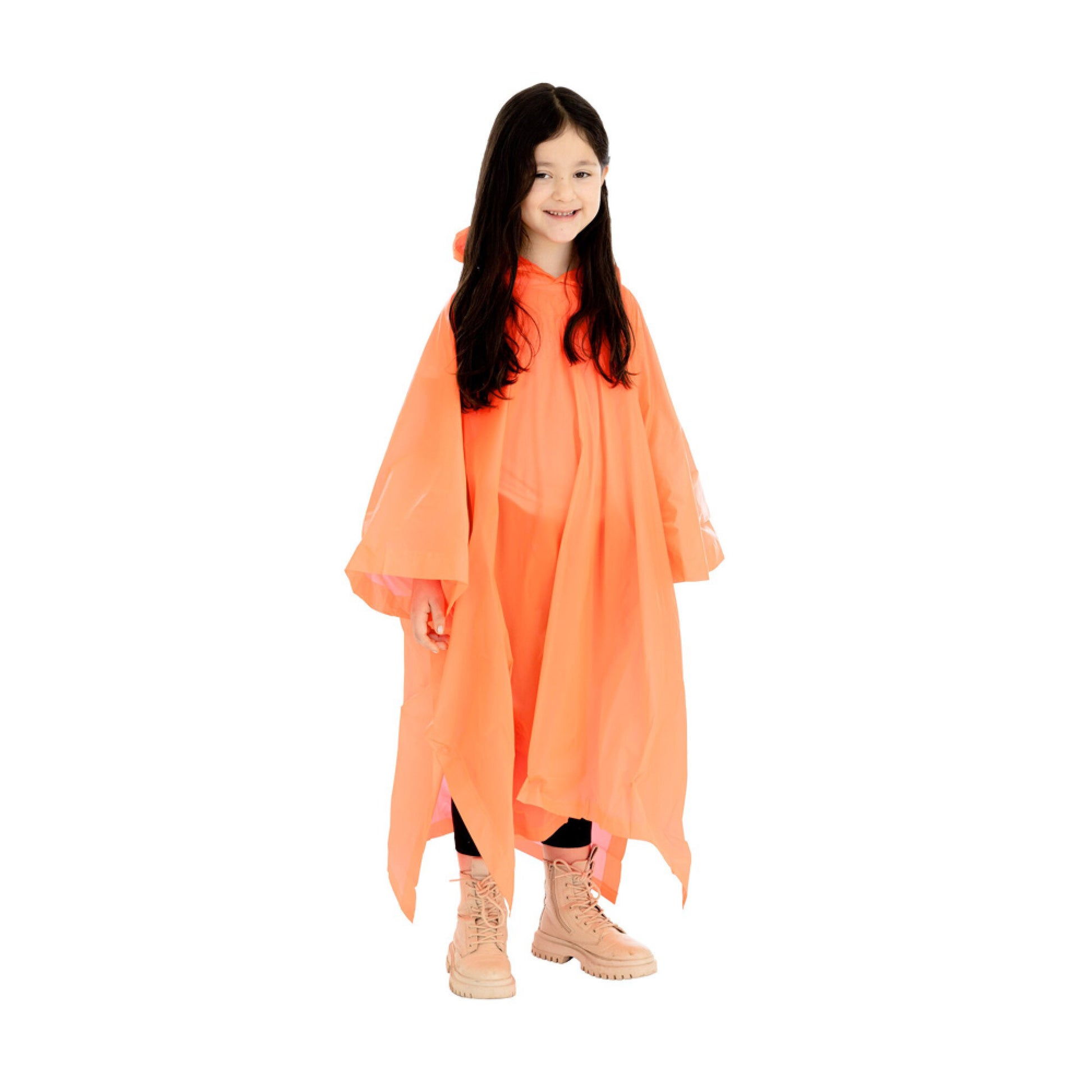 PONCHO DE PVC PARA NIÑOS STANSPORT HOODED 45X72 IN - COLORES VARIOS#COLORES VARIOS