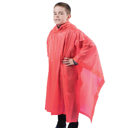 PONCHO DE PVC PARA NIÑOS STANSPORT HOODED 45X72 IN - COLORES VARIOS#1