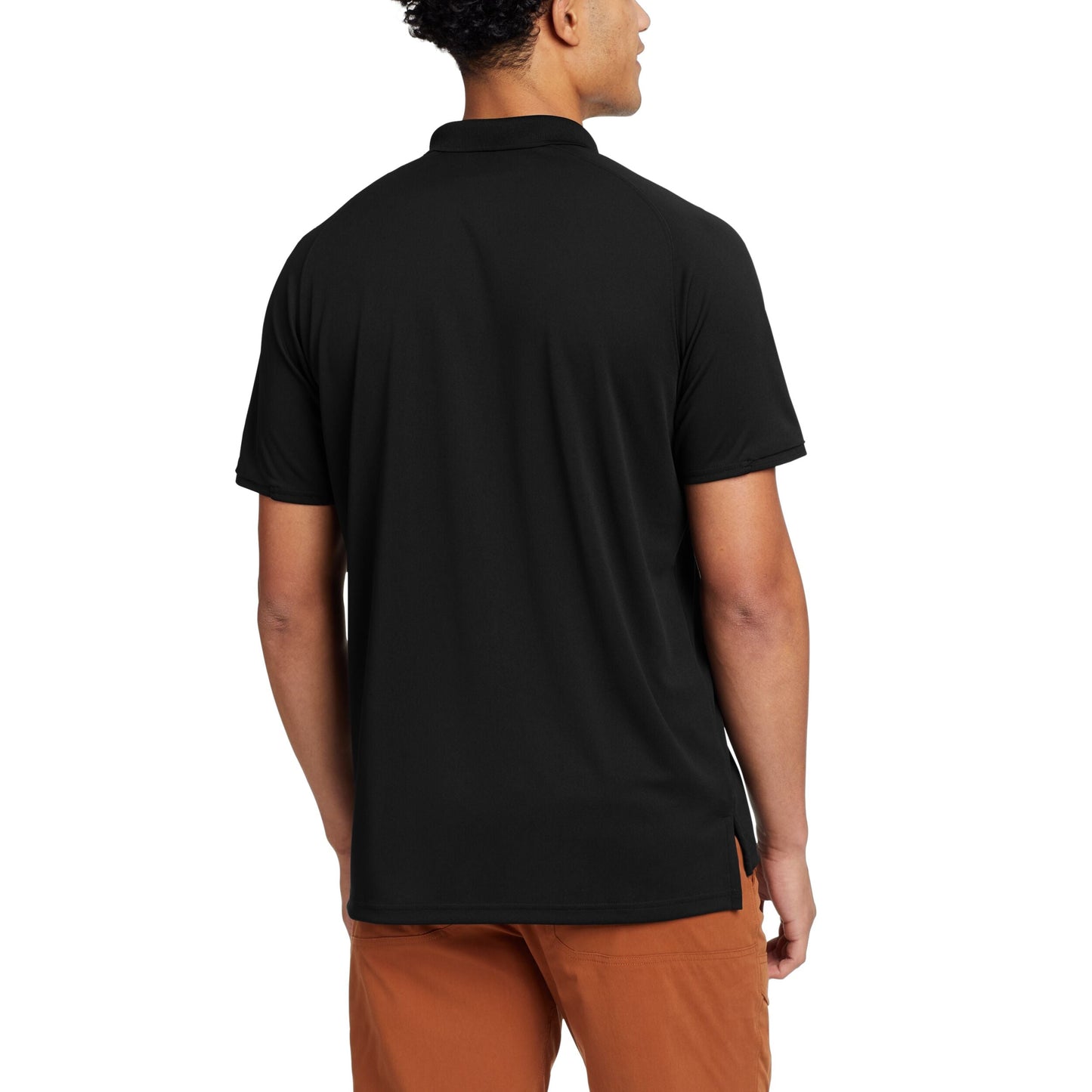 Camisa Polo Resolution Pro 2.0 Eddie Bauer Hombre Negra | Outdoor Adventure Colombia