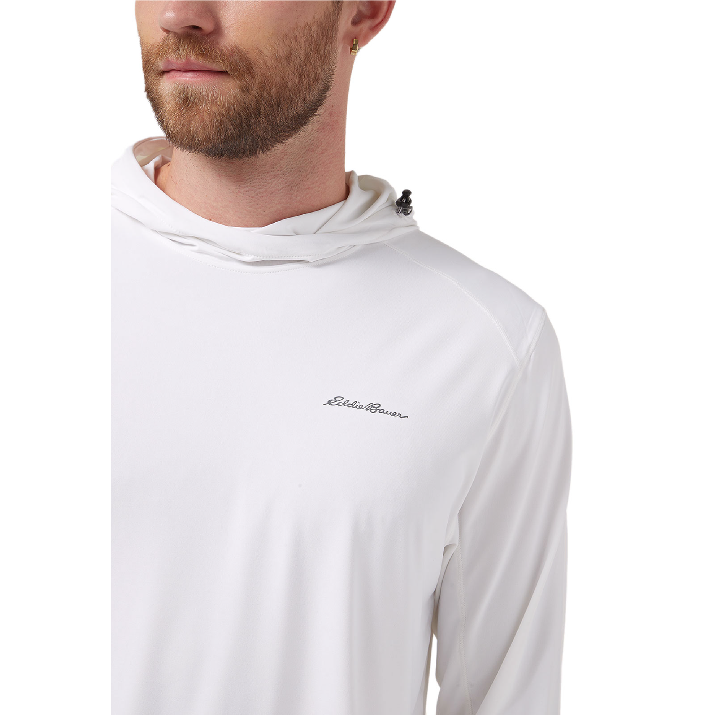 CAMISETA HOMBRE SOLARFOIL PRO HOODIE / EDDIE BAUER - Blanco