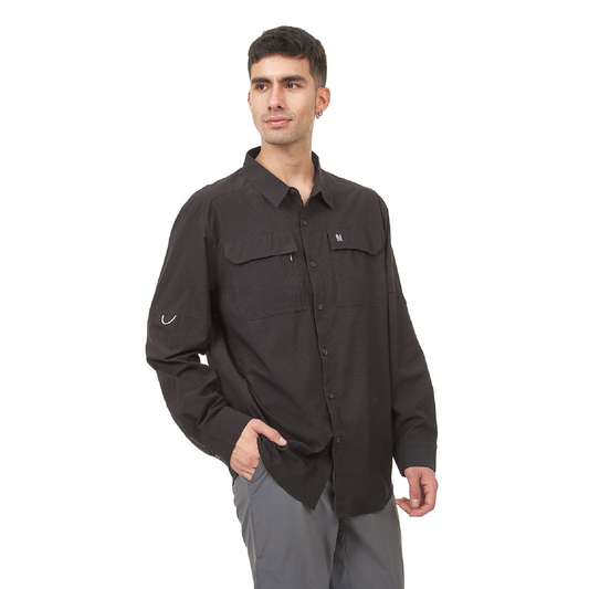 Camisa Manga Larga Hombre Canaima / Outdoor Adventure - Negro